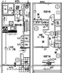 Villa Jinの物件間取画像